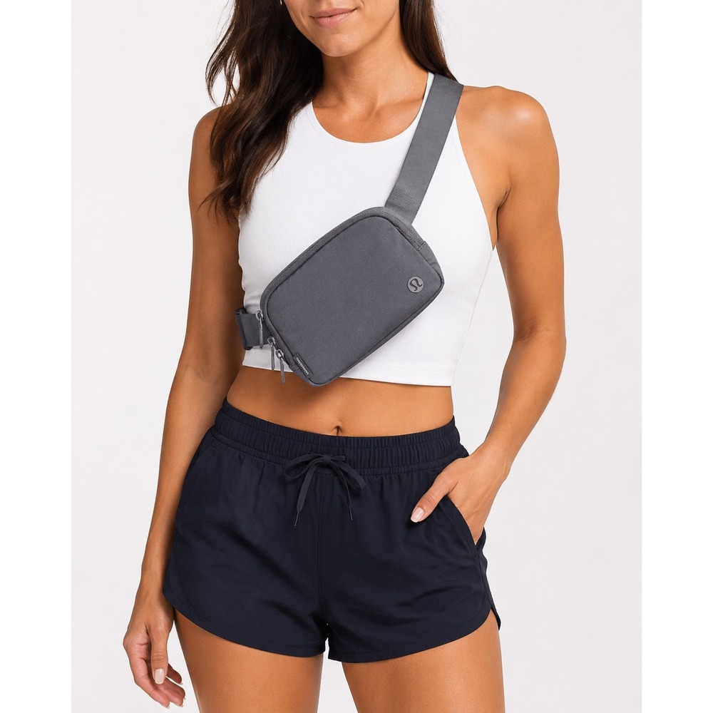 Lululemon Everywhere Belt Bag Mini Ripstop Grey Waist Pack Fanny Pack NWT